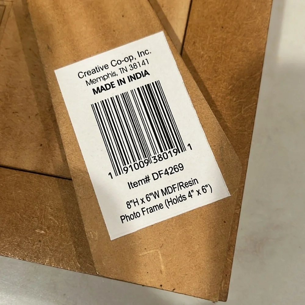 Creative Co-Op Marbled Cream Color 4